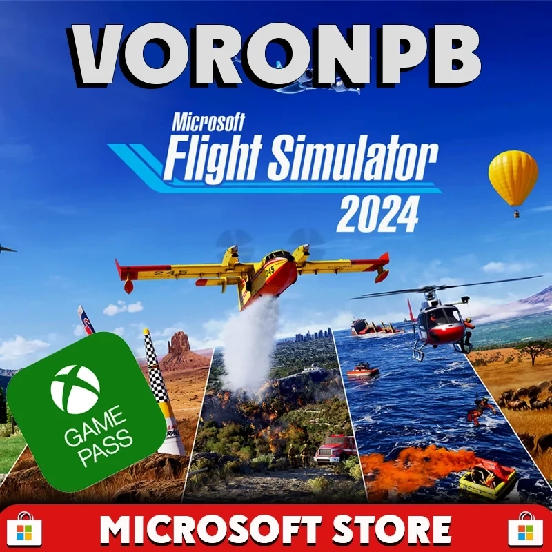 Microsoft Flight Simulator 2024 + Game Pass PC - Купить Онлайн