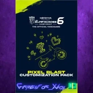 Monster Energy Supercross 6 DLC Pixel Blast | Xbox