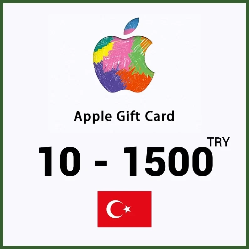 iTunes 2000 TL (TR): Подарочная карта Apple | Купить онлайн
