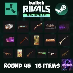 RUST Twitch Drops 45: 16/16 Скинов | Онлайн | Steam