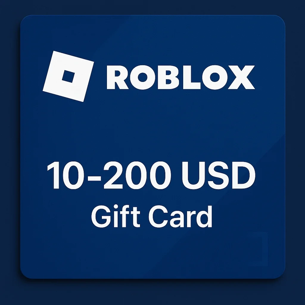 Roblox Подарочная карта $10-200 | Купить Robux Онлайн