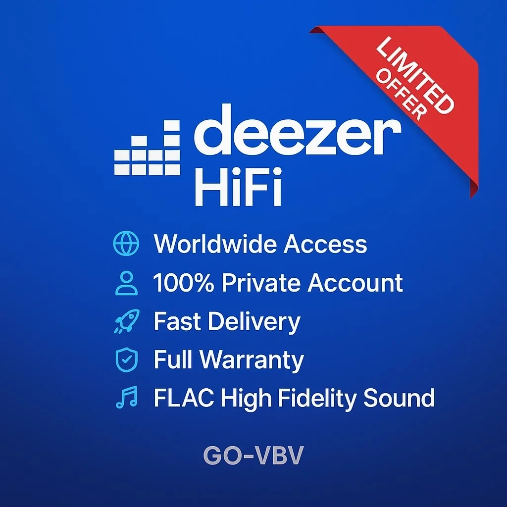 Deezer HiFi – 1 мес | Аккаунт | Онлайн | ggsel