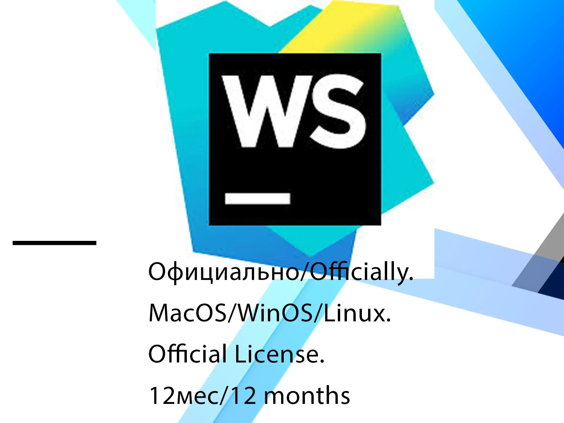 WebStorm EDU JetBrains: Подписка для разработки (онлайн)