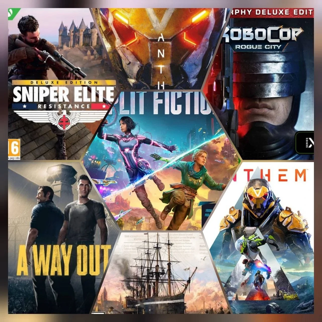 Xbox Аккаунт Sniper Elite: Resistance + 7 Игр