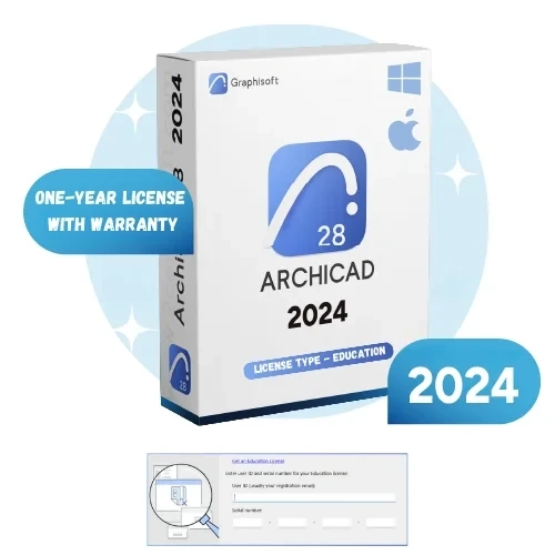 Archicad 28 активация ключ Edu Windows/MacOS онлайн