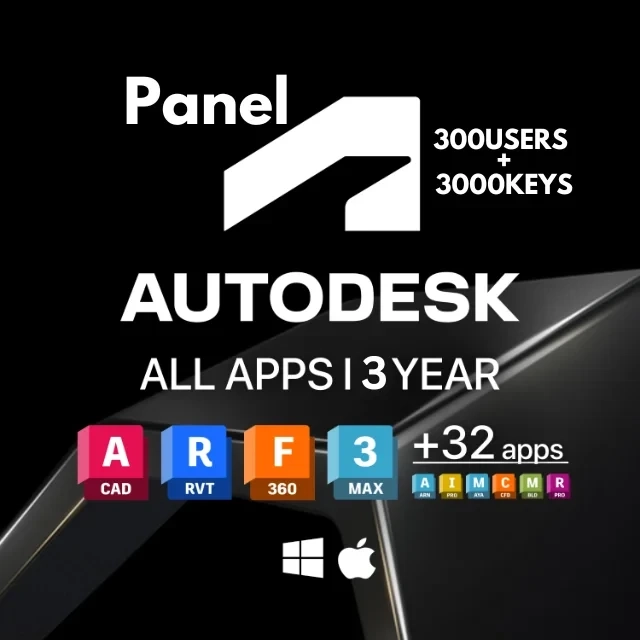 Autodesk All Access Pass (3 года) - 3000 пользователей | Аккаунты