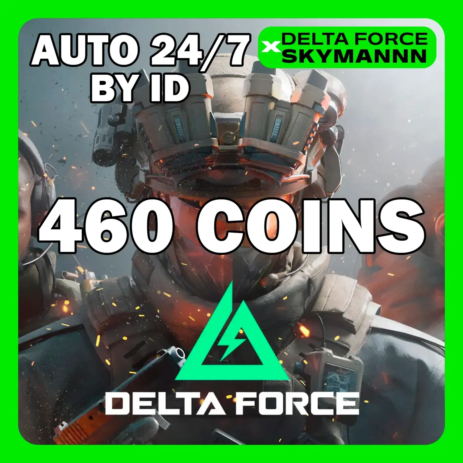 460 DELTA COINS DELTA FORCE Авто 24/7 - Купить Онл...