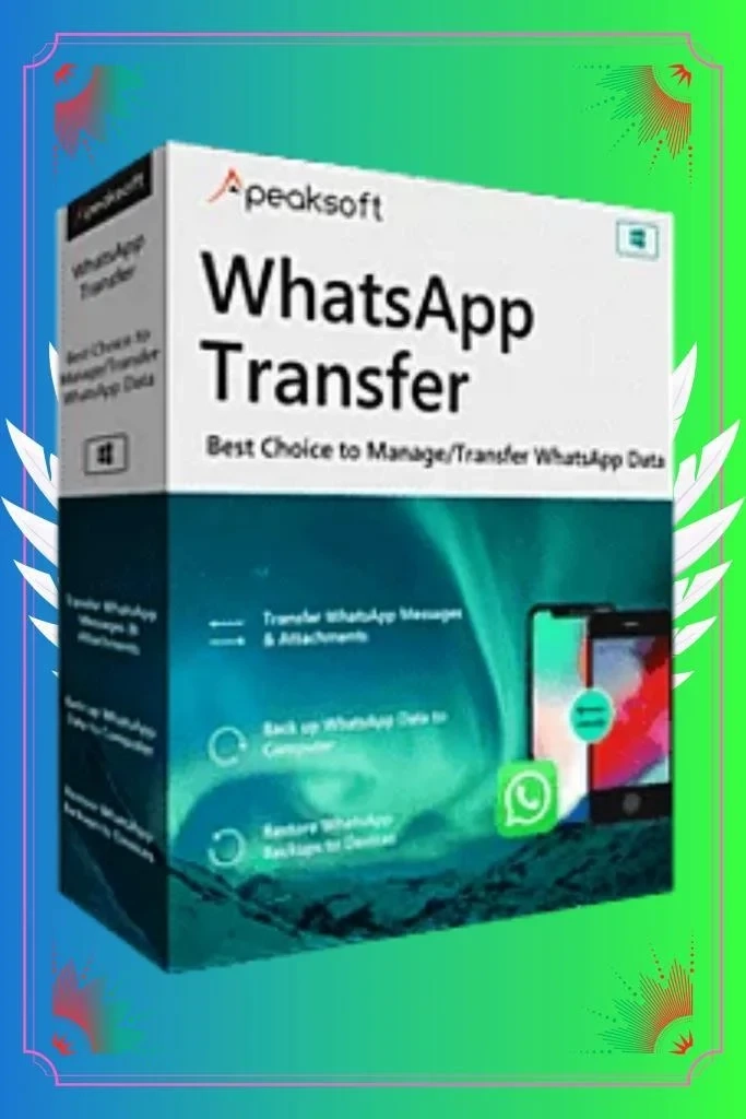 Apeaksoft WhatsApp Transfer: Ключ активации на 1 год (Онлайн)