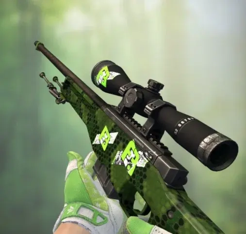 AWP Pit Viper FT + 4 наклейки | CS2 Онлайн