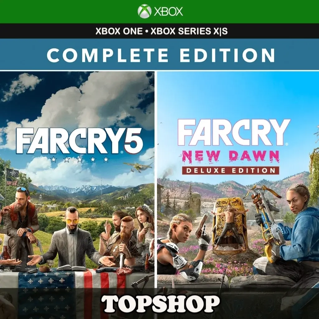 Far Cry 5 + New Dawn Deluxe: Активация Xbox | Microsoft Store