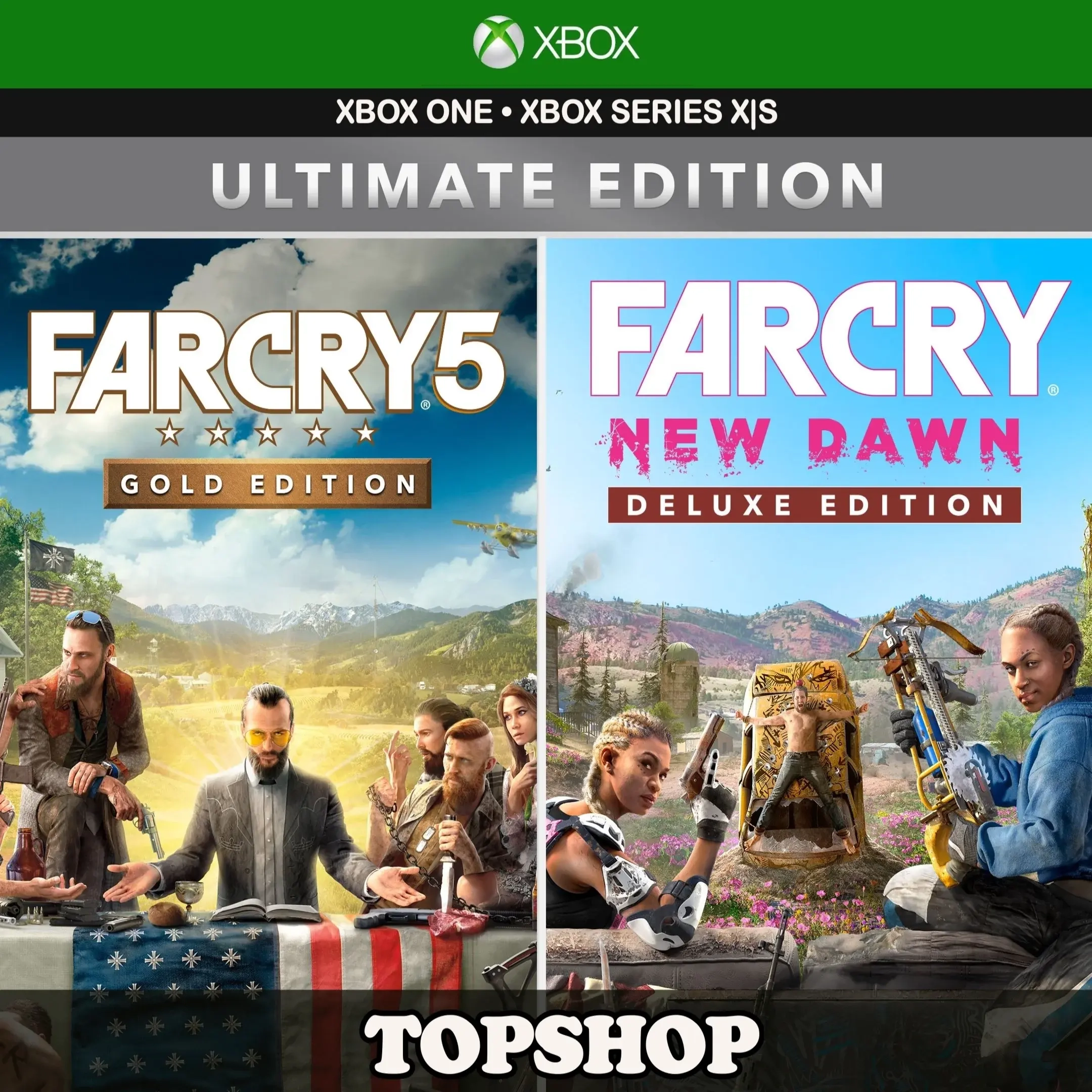 Far Cry 5 Gold + New Dawn Deluxe Xbox Активация