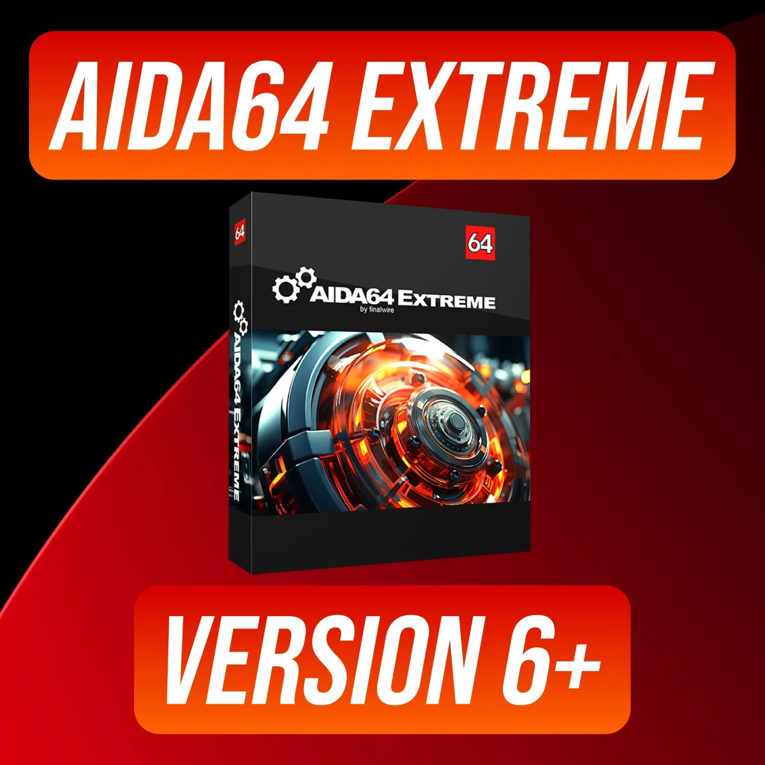 AIDA64 Extreme Edition 6+ Ключ Активации - Купить Онлайн
