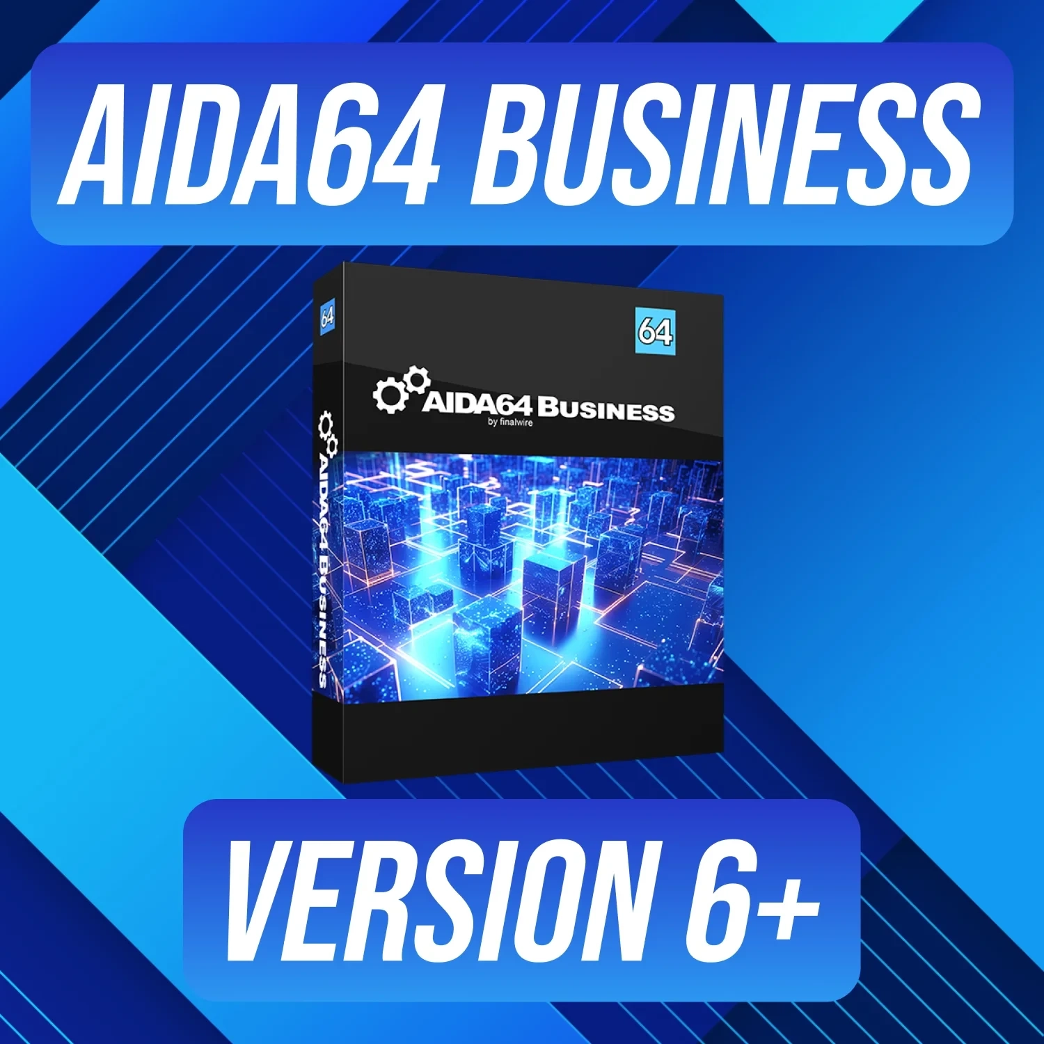 AIDA64 Business Edition 6+ Ключ Активации - Бессрочная Лицензия Онлайн