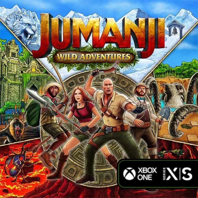 Jumanji Wild Adventures: Ключ Xbox Series X|S, Xbox One, PC