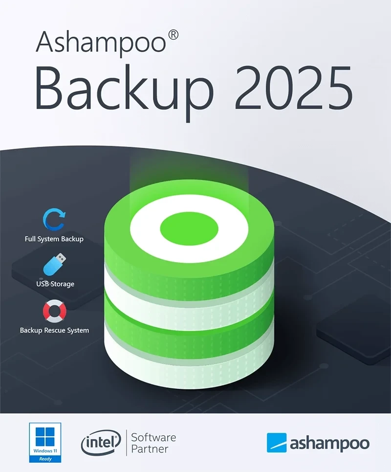 Ashampoo Backup 2025: ключ активации для Windows | Купить онлайн