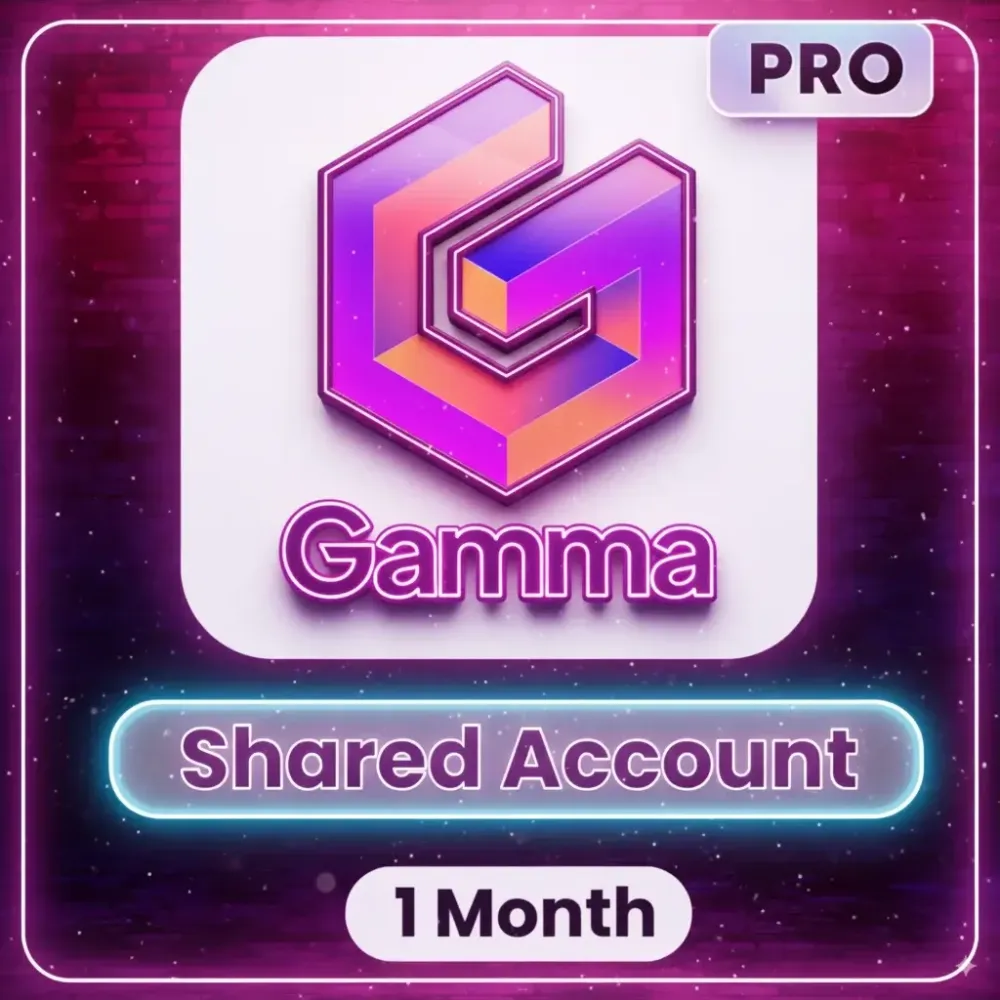 Gamma Pro: Подписка на месяц | Общий аккаунт Онлайн
