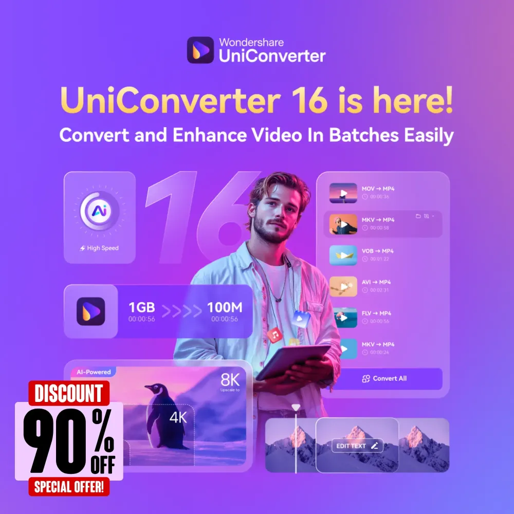 Wondershare UniConverter: ключ Windows, пожизненна...