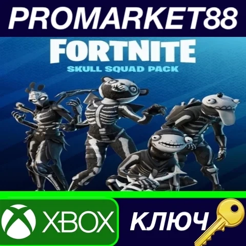 Fortnite Skull Squad Pack AR ключ Xbox Series X|S (Аргентина)