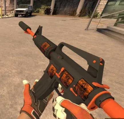 M4A1-S | NITRO с наклейками - купить скин CS GO онлайн