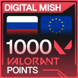 VALORANT 1000 VP POINT RU EU - Код пополнения