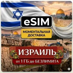eSIM Израиль: Быстрый 4G интернет без роуминга