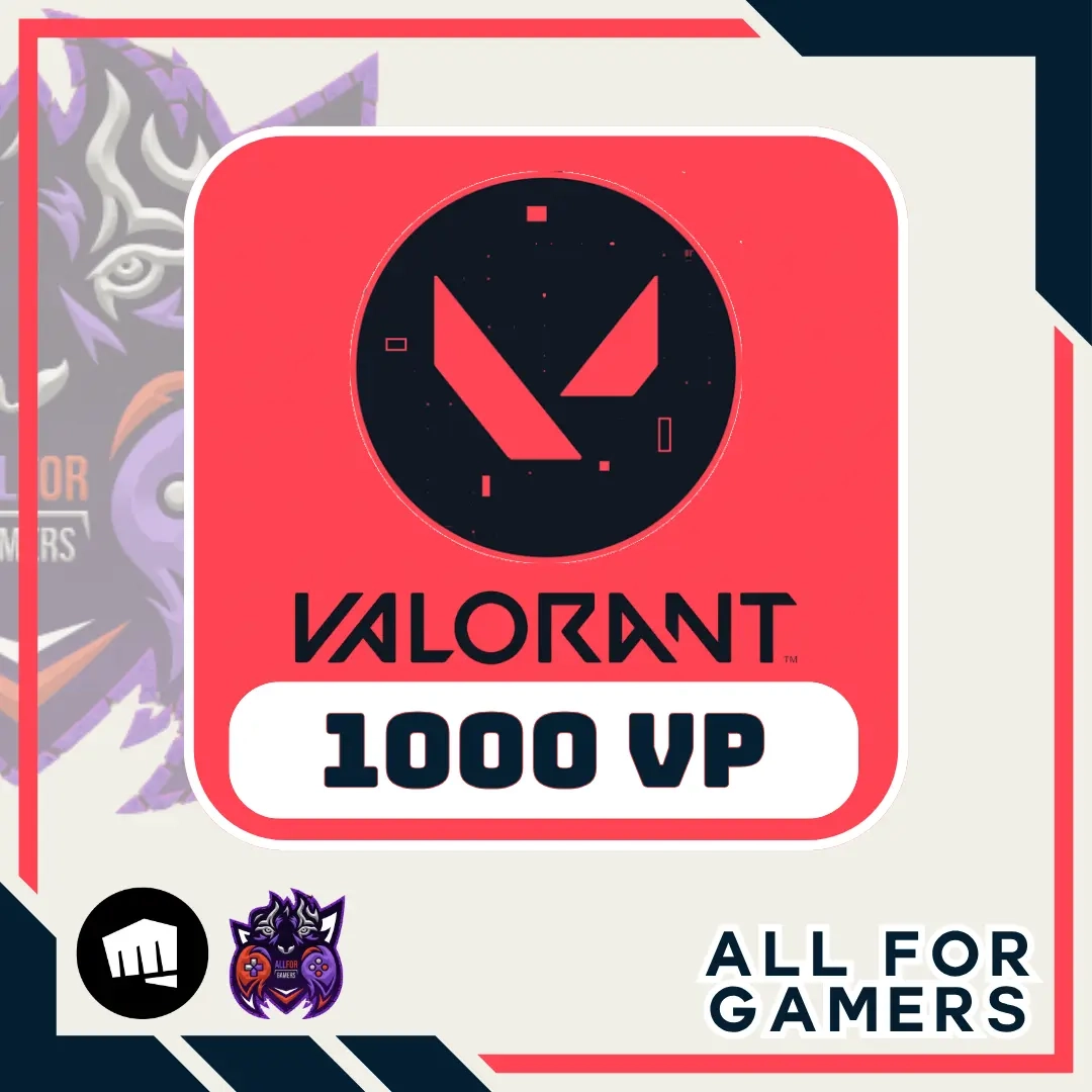 Valorant 1000 VP Россия - Авто-код онлайн