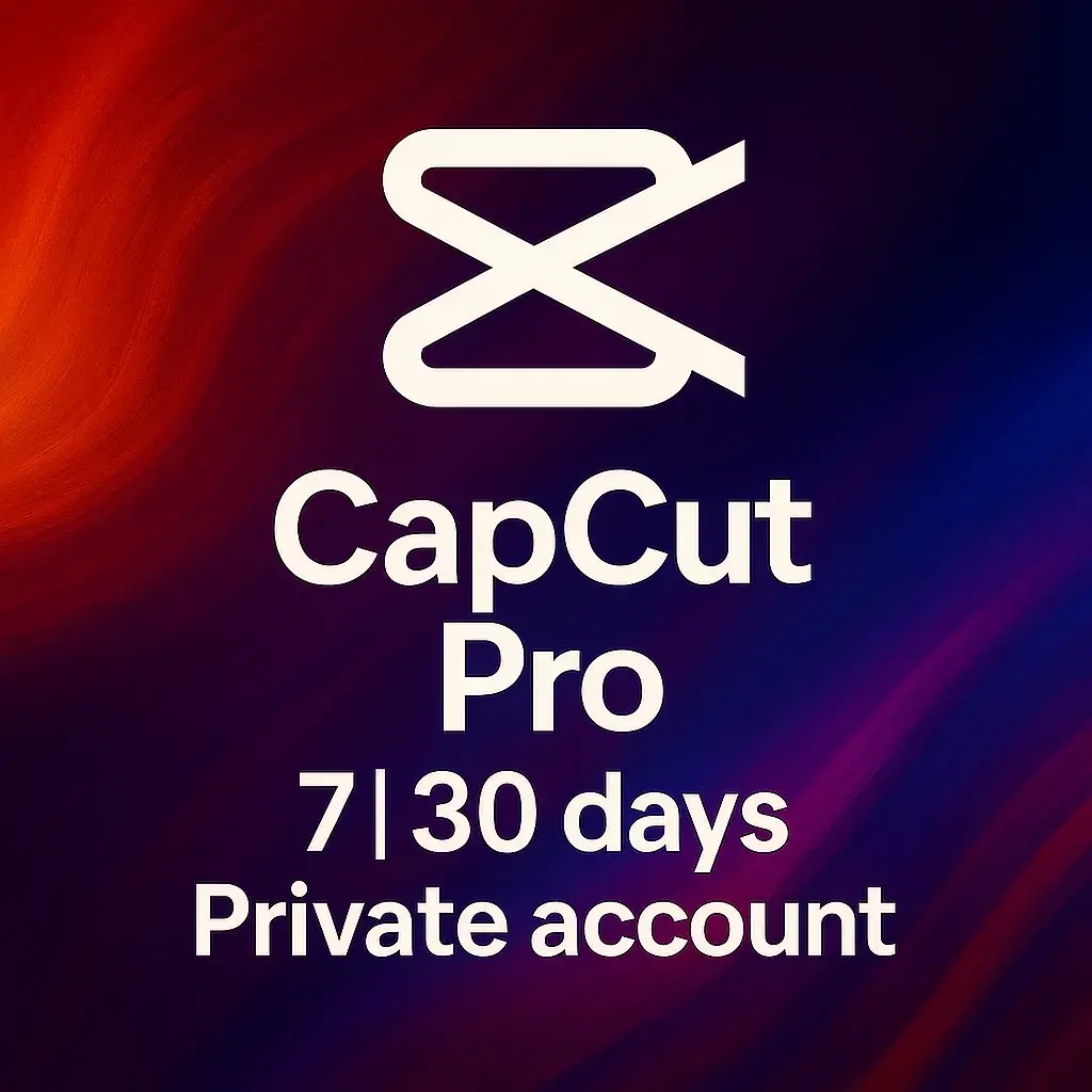 CapCut Pro на 30 дней - Личный аккаунт | Онлайн