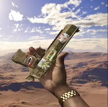 Desert Eagle | Mudder + 4 наклейки (CS:GO, Онлайн)