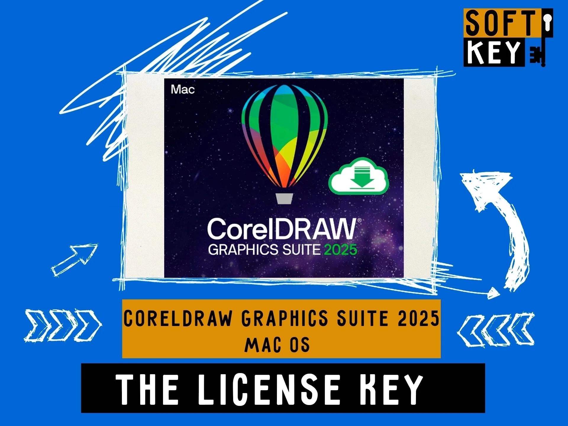 CorelDRAW 2025 ключ Mac OS | Графический дизайн