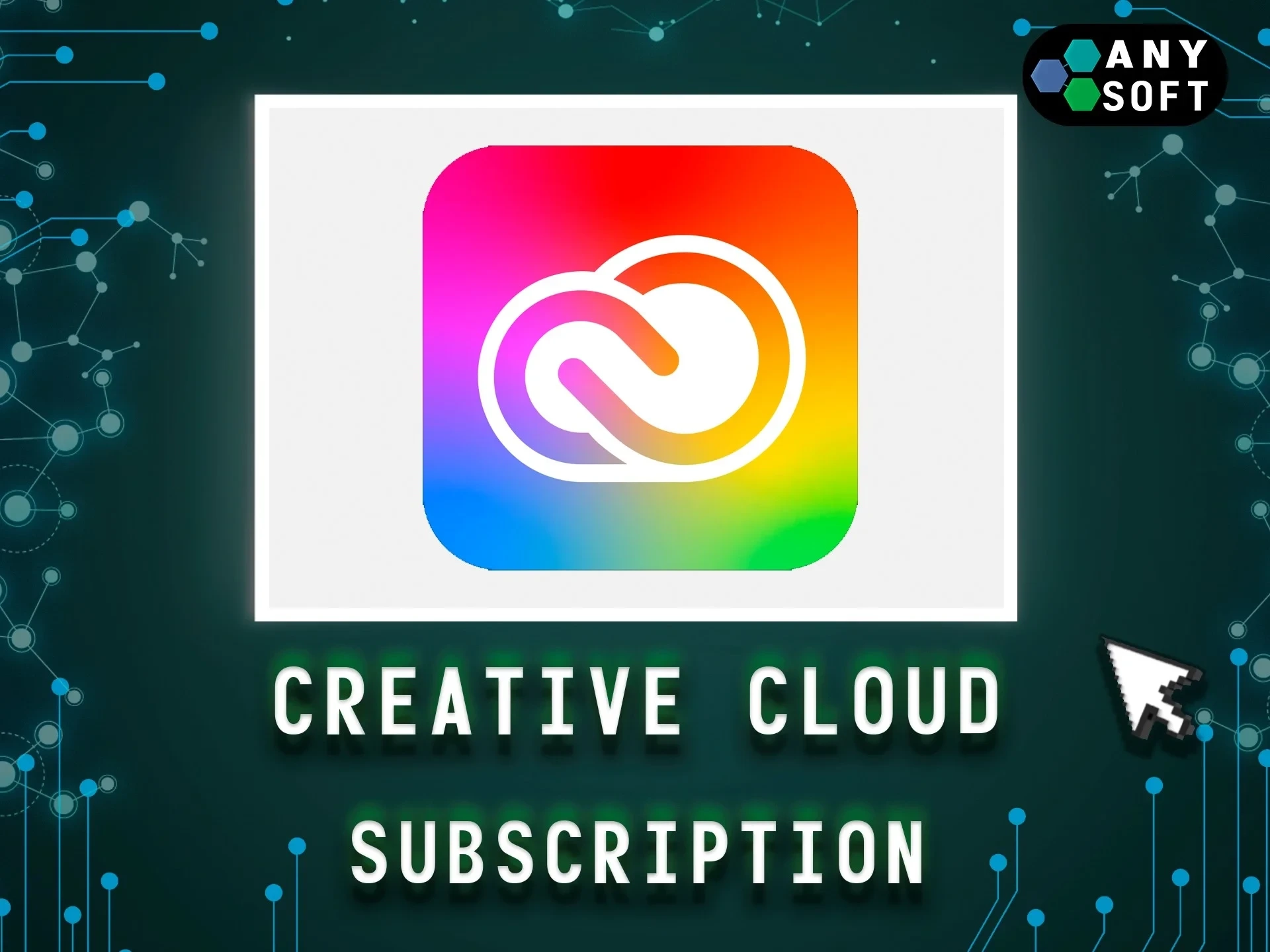 Adobe Creative Cloud 1 мес. на аккаунт | Онлайн