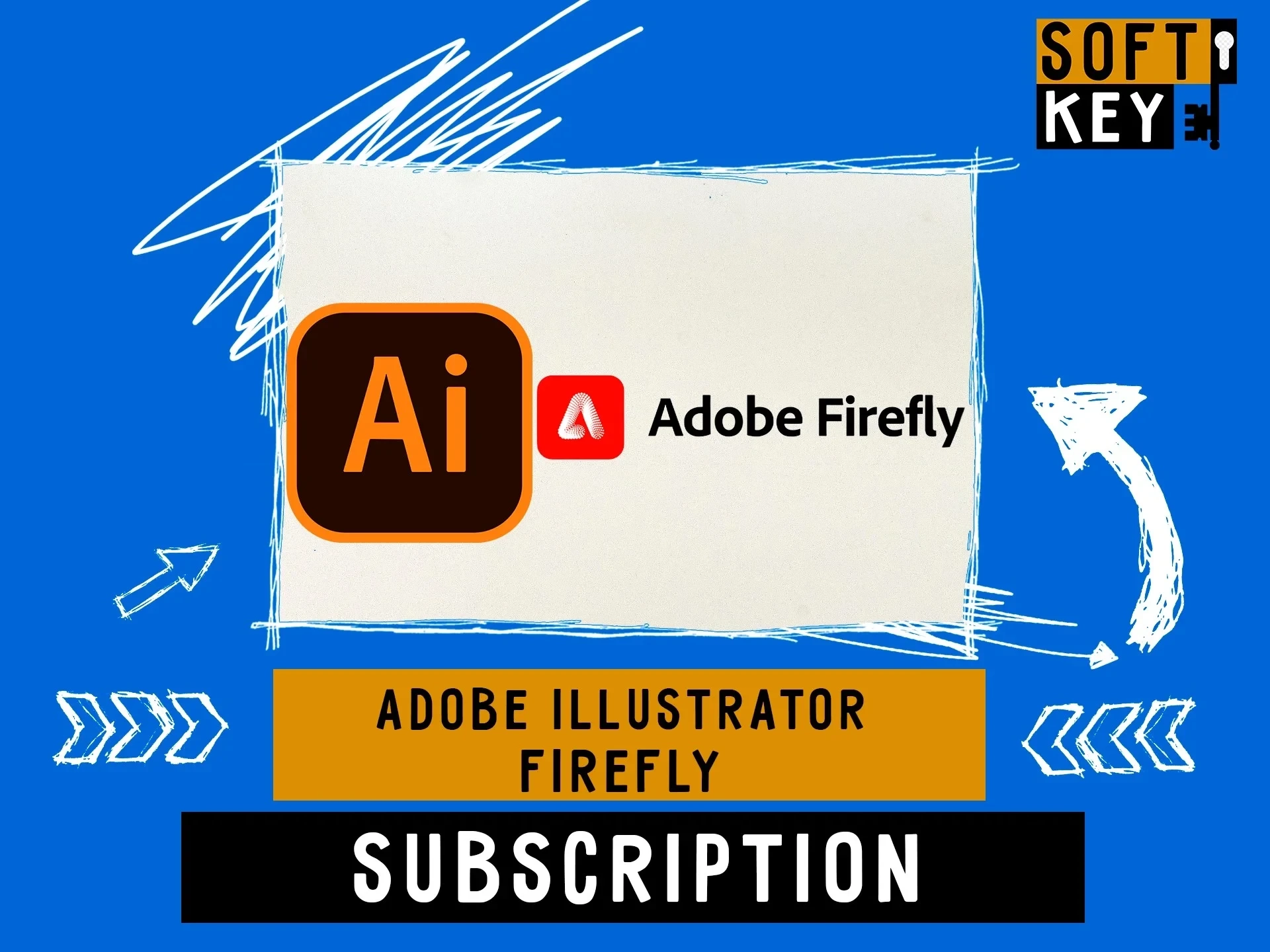 Adobe Illustrator + Firefly: Подписка 1/3 мес. | Активация