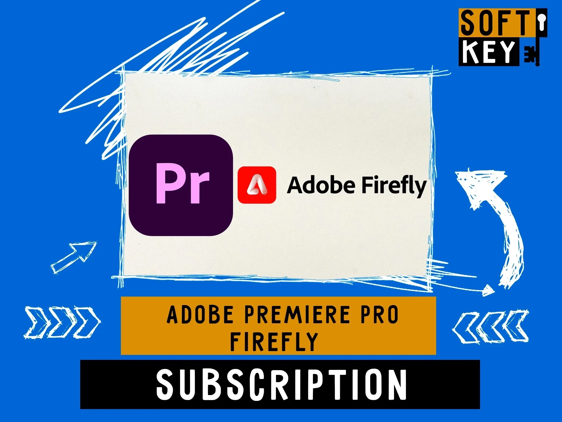 Adobe Premiere Pro + Firefly: Подписка Онлайн