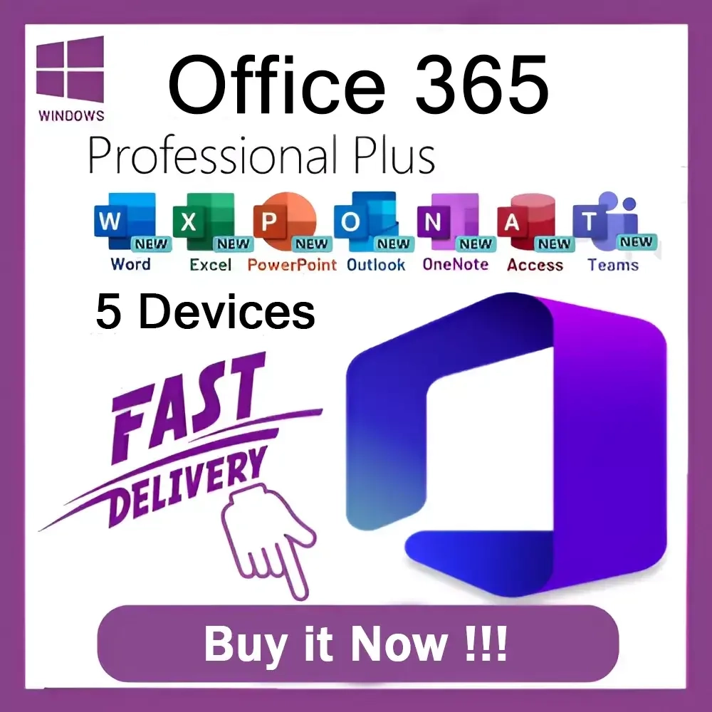 Office 365 Professional Plus (5 устройств) - Аккаунт Microsoft