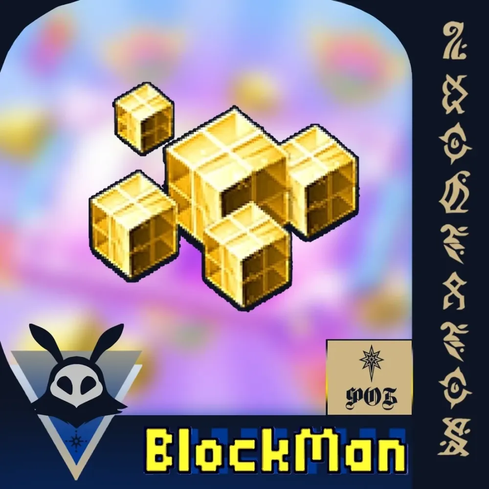 300 GCubes Blockman Go по ID | Купить онлайн