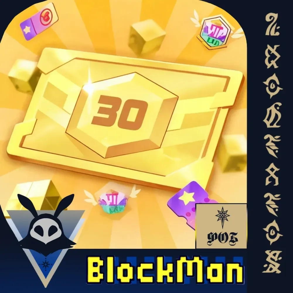 Золотая ежемесячная карта Blockman Go по ID | Купить онлайн