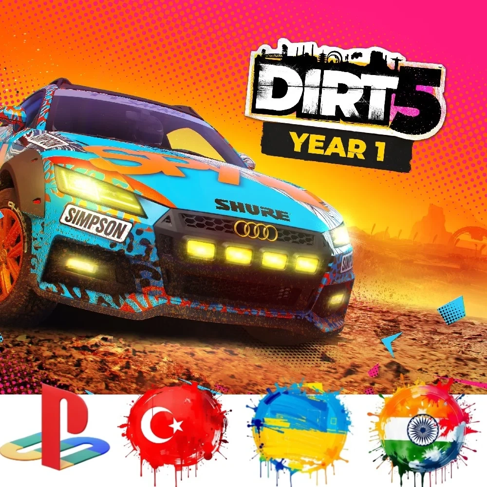 DIRT 5 Year One Edition PS4/PS5 (RU) - Купить онлайн
