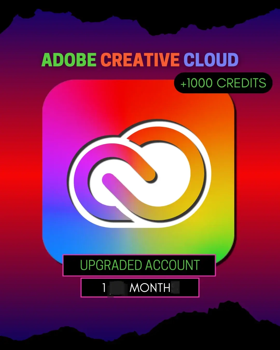Adobe Creative Cloud на 1 Месяц | Все Программы | Аккаунт
