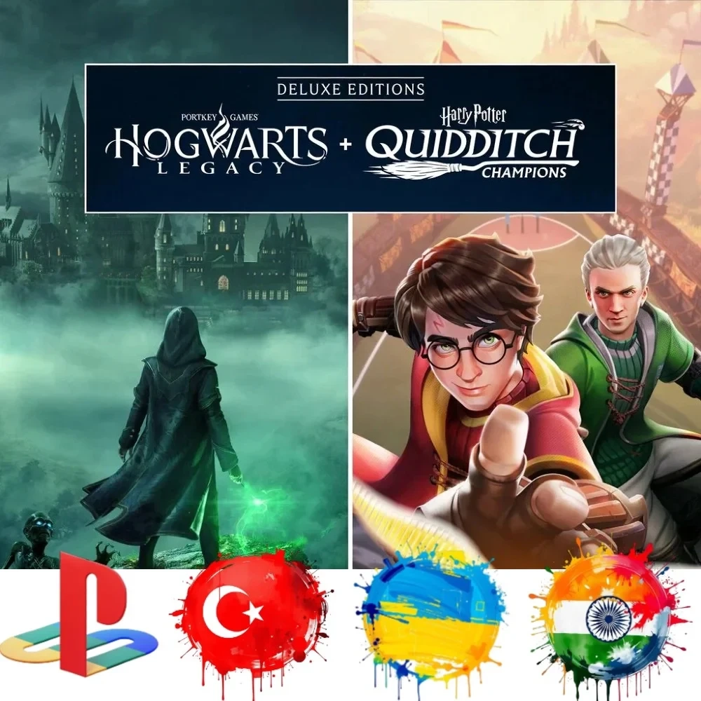 Hogwarts Legacy + Quidditch PS4/PS5 Deluxe - Купить онлайн