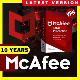 McAfee Total Protection 2025 Ключ 10 лет | Купить Онлайн