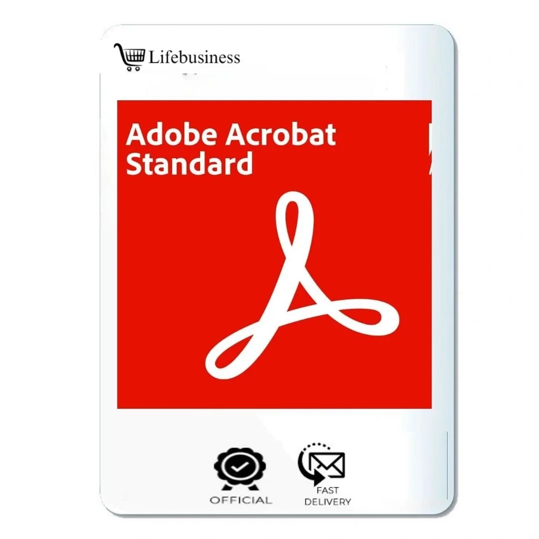 Adobe Acrobat Standard: Приватная лицензия на 3/6 мес. Онлайн