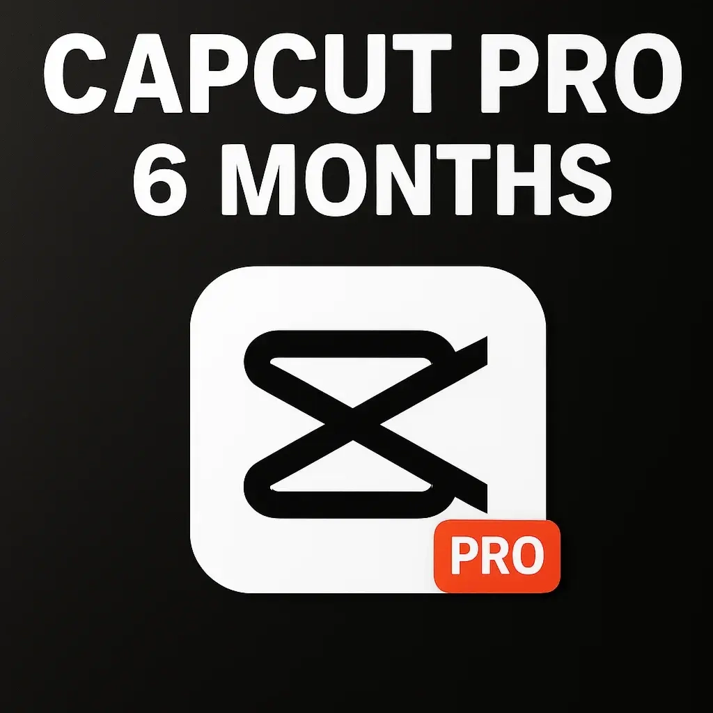 CapCut Pro на 6 месяцев - Индивидуальный аккаунт