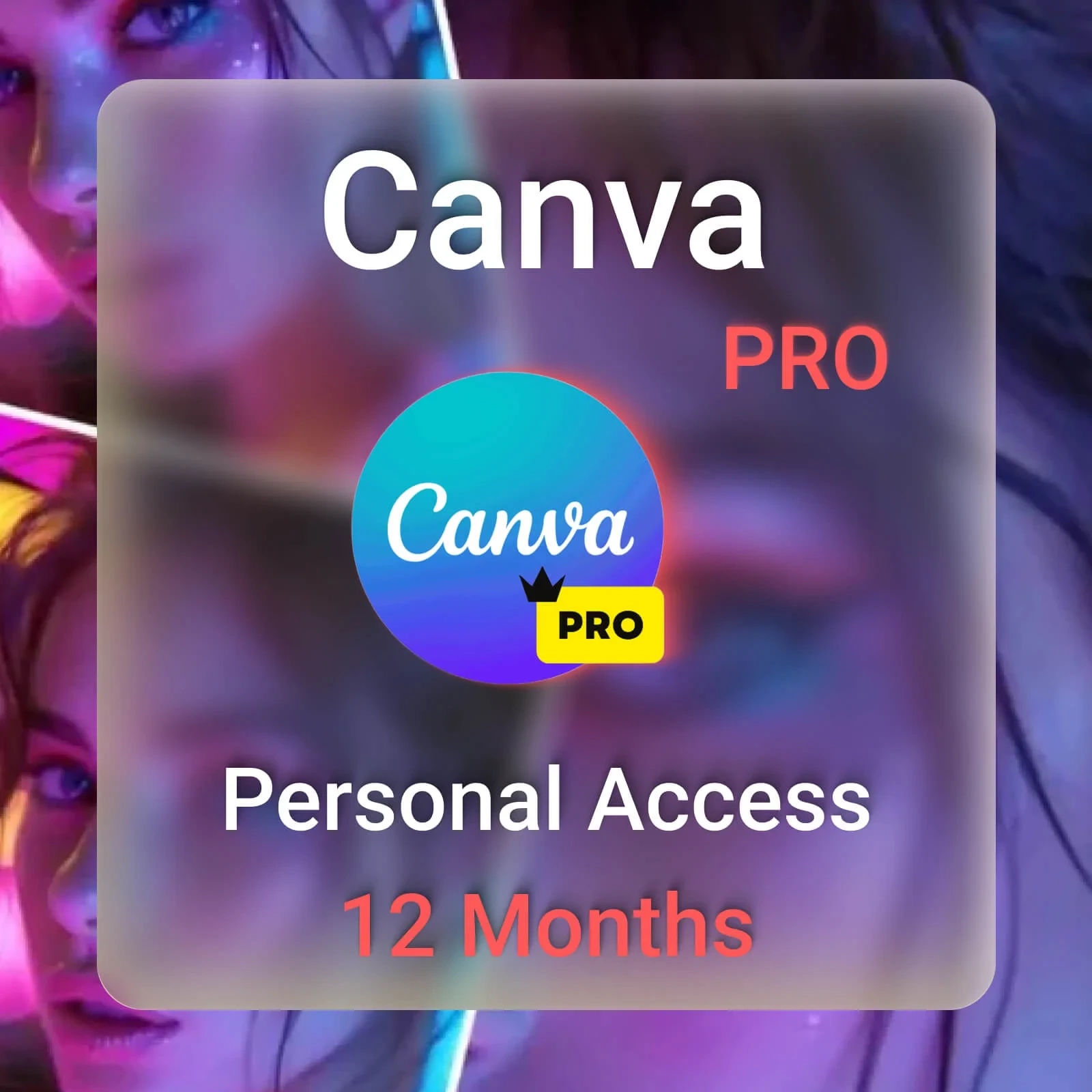 Canva Pro 12 мес. личный доступ | Услуги активации