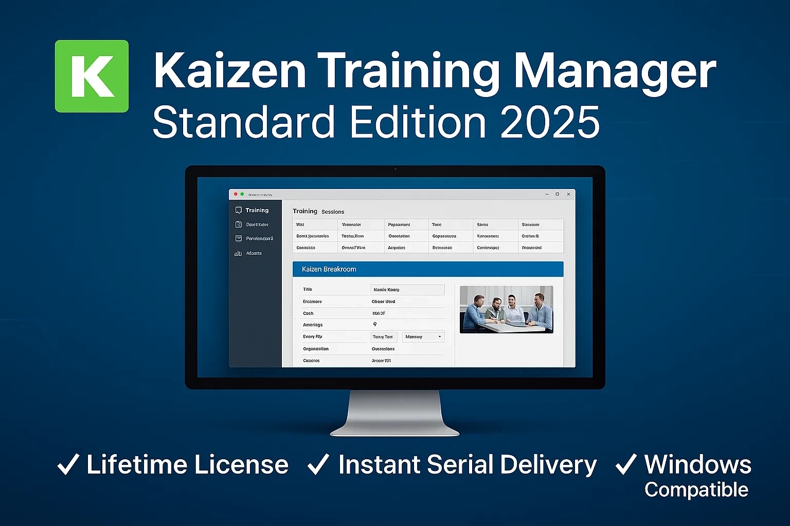 Kaizen Training Manager Standard 2025: Купить ключ для Windows