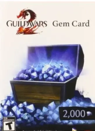 Guild Wars 2 2000 Gems Card - Купить онлайн