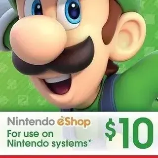 Nintendo eShop Card 10 USD – ключ для США | Мгнове...