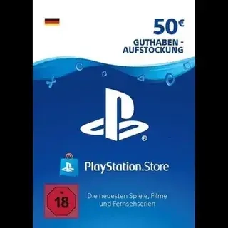 PSN Card 50 EUR – ключ для Германии | мгновенная д...
