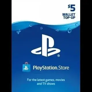 PSN Карта 5 USD Катар – Мгновенное Пополнение Бала...