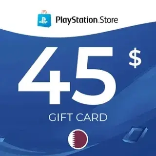 PSN Card 45 USD для Катара – мгновенное пополнение...