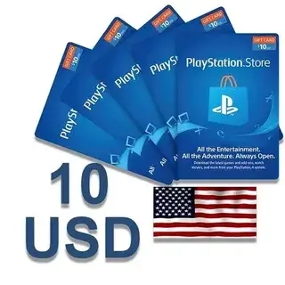 PlayStation Network Card 10 USD – PSN ключ США