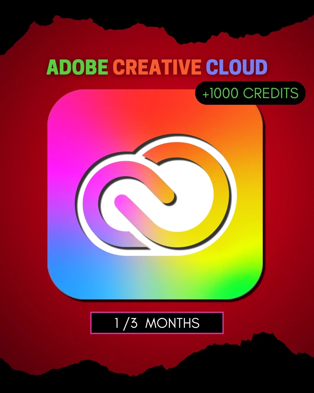 Adobe Creative Cloud Все Аппы 3 мес | Онлайн Подписка
